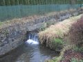 Vodní stupně na Želechovském potoce při ústí do Bratřejovky - se spádem koryta částečně zamezují zpětnému vzdutí potoka z Bratřejovky